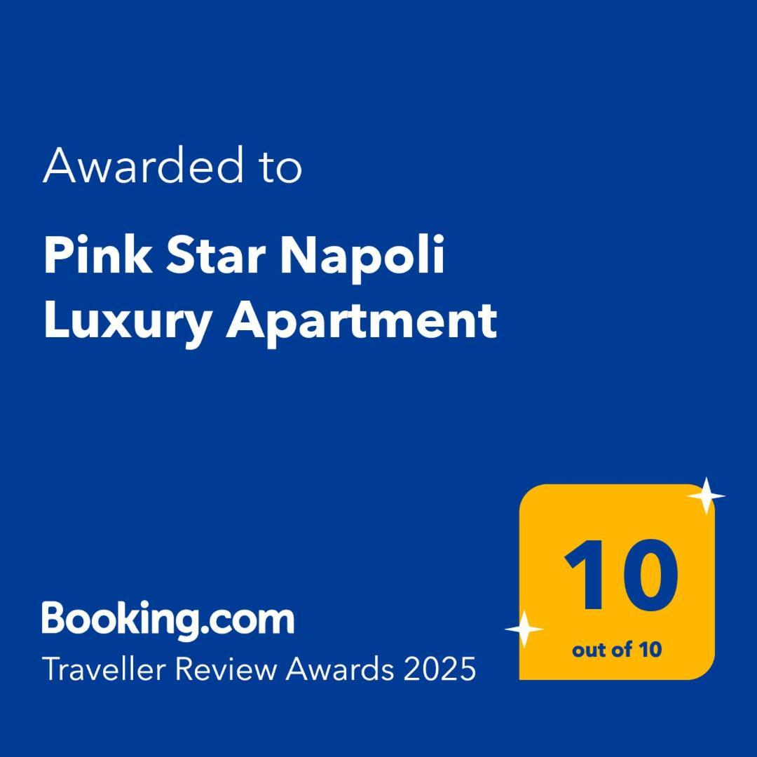 Pink Star Napoli Luxury Apartment Nápoles Exterior foto